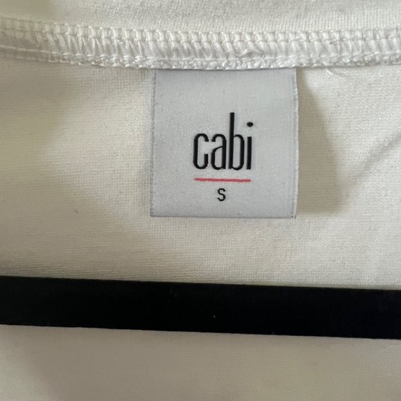 Cabi Soho Hoodie White Stretch - Picture 5 of 6
